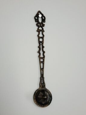 Antique Decorative Authentic Brass Cone Candel Snuffer